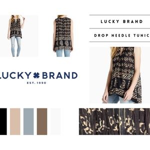 Lucky Brand Drop Needle Tunic